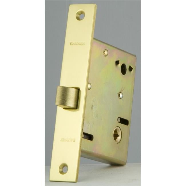 Baldwin 8530031L 2.5 Backset Passage Mortise Lock Knob Strength, Left