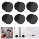 thumbnail image 5 of 30 tapones redondos de plástico para patas de sillas y mesas, protectores de muebles, color negro., 5 of 5