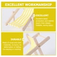 thumbnail image 3 of Toddmomy 3 Pcs Foldable Table Yellow Wood for Birthday, 3 of 7