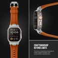 thumbnail image 2 of VeveXiao Sport Band for Apple Watch Ultra 2 Bands 49mm 45mm 44mm 42mm, Rugged 316L metal Connector Durable Silicone Band for iWatch Ultra 9 8 7 6 5 4 3 SE, 2 of 8