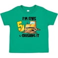 thumbnail image 3 of Inktastic I'm 5 and Crushing It Construction 5th Birthday Boys or Girls Toddler T-Shirt, 3 of 5