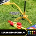 thumbnail image 4 of Lance-roquettes Stomp Rocket® Original Ultra pour enfants, portée de 60 m, 4 roquettes en mousse et lanceur réglable, cadeau idéal pour les garçons et les filles à partir de 5 ans., 4 of 7