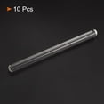 thumbnail image 3 of Uxcell 3.3 Borosilicate Glass Stick 5.91" Length 10mm Dia Stir Rod Round for Lab Kitchen Science 10Pcs, 3 of 5