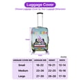 thumbnail image 5 of Happy Easter Havanese American Flag Truck Bunny Ears Travel Luggage Cover Havanese Dog Lover Gifts Idea Suitcase Dust Protective Decor - 03001, 5 of 5