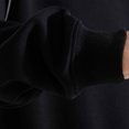 thumbnail image 6 of SYMOID Men Sweatshirts Plain Zipper Pullover Sweatshirt Black Mens Clothes Fall and Winter, 6 of 7