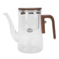 thumbnail image 2 of Tetera Con Colador Infusor Y Tapa, Tetera Magnética De Vidrio Transparente De 800ml Con Separación De Agua Para Té De Hojas Sueltas, Oficina En Casa, 2 of 7