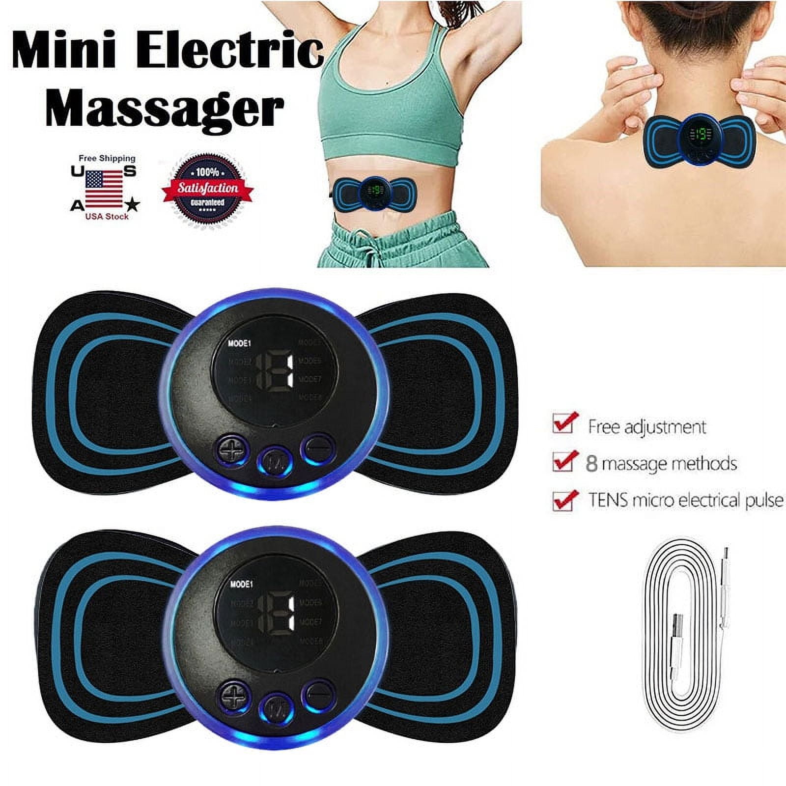 Mini 6 Module Electric Neck Muscle Massager for Pain Relief - Cody