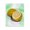 Sparkling Glimmer Lemon, variant on Stupell Industries Glimmer Lemon on Green Canvas Wall Art, design by LISH Creative