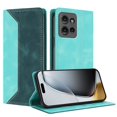 thumbnail image 2 of Phone Case for Motorola Edge 50 FOXDOCK Premium Leather,Creative Dual-Color Cover with Card Slot,Shockproof, 2 of 7