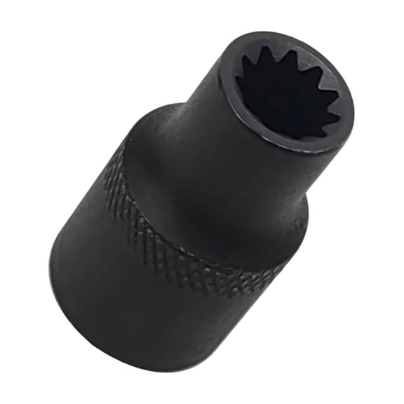 1. Professional 11pt Brake Caliper Removal Socket, Heavy-Duty Steel Tool for Truck Piston Disassembly & Auto Maintenance