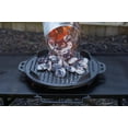 thumbnail image 3 of Lodge Cast Iron 12" Charcoal Camping Round Kickoff Grill, 3 of 12