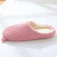 thumbnail image 7 of Women's Fuzzy -on Slippers Soft Comfy Memory Foam Indoor House Shoes, 7 of 7