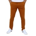 thumbnail image 1 of Pantalón skinny de gabardina stretch John Silver  Skinny de gabardina color mostaza, 1 of 3