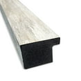 thumbnail image 2 of Amanti Art Natural Cork Board Framed Crackled Metallic Narrow Bulletin Board 32 in. x 14 in., 2 of 5