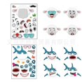 thumbnail image 4 of 4 Make-a-Face Stickers, Make Your Own Animals Mix and Match Sticker, 4 of 5