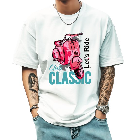 Men's Short Sleeve Graphic T shirt Collection Summer New Trend Sports Shirt Select