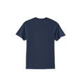 thumbnail image 5 of Port & Company Men's Comfortable Short Sleeve Tall Core Blend T-Shirt Navy 4XLT, 5 of 5