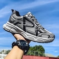 thumbnail image 3 of Men's Trendy Casual Sports Shoes-  Simple and Stylish, Suitable for Daily Outdoor Wear and Running! Breathable Mesh Comfortable, 3 of 9