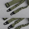 thumbnail image 2 of Correa de 2 puntos para Rifle, cinturón elástico de liberación rápida para escalada, verde militar, 2 of 4