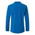 thumbnail image 5 of RXIRUCGD Haut Décontracté à Manches Longues pour Hommes, Bleu, Taille : m, 5 of 5