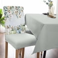 thumbnail image 5 of Dining Chair Covers Set of 6,Rustic Eucalyptus Leaf Pumpkin Universal Stretch Kitchen Seat Covers Parsons Chair Protector Slipcover for Home Restaurant Party Decor,Fall Colorful Plant on Wood, 5 of 6