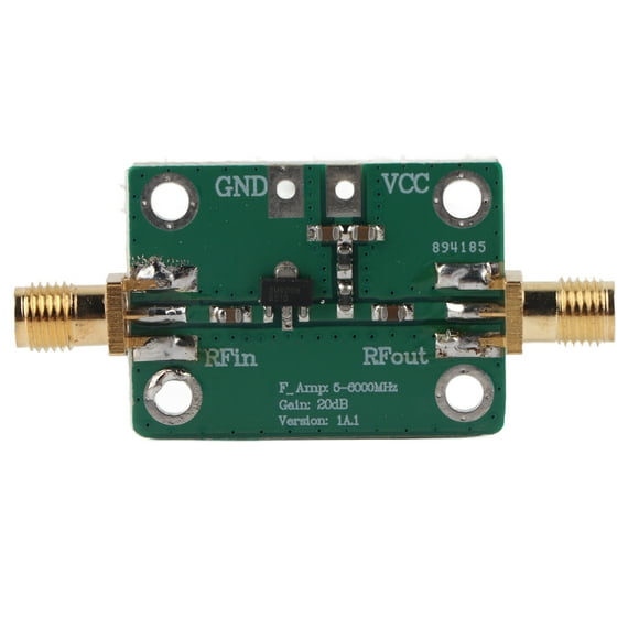 Módulo amplificador de bajo ruido LNA RF Power Wideband 5-6000 MHz 20 dB de ganancia Componentes electrónicos