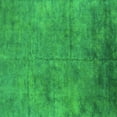 thumbnail image 1 of Ahgly Company Indoor Square Oriental Green Industrial Area Rugs, 4' Square, 1 of 4