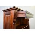 thumbnail image 3 of Crafters and Weavers Legacy Open Bookcase - Brown Walnut, 3 of 5