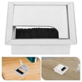 thumbnail image 5 of Viveous Desk Wire Grommet Aluminum Alloy Hole Cover Sleek Cord Organizer for Home Office Efficient Cable Management Solution, 5 of 10