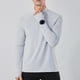 thumbnail image 1 of pstuiky camisas de manga larga para hombre, Camisa deportiva de manga larga con cuello alto, ligera, transpirable y de color liso con cremallera para hombre top de hombre s, 1 of 9
