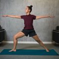 thumbnail image 2 of GoZone 7mm Solid Memory Foam Yoga Mat – 24" x 68" – Blue, 2 of 6