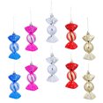thumbnail image 4 of 10pcs Christmas Candy Pendant Christmas Tree Ornament Xmas Decor for Home Shop, 4 of 8