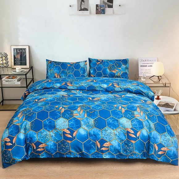 Luxury Red 3pcs Bedding Comforter Set with Pillow Case SIngle Full Size Bed Linen Duvet Cover Set Queen/King Double Single Bed