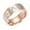 Rose Gold, variant on KDSJSXW Rose Gold Ring Retro Ring Women's Men's And Women's Ring Cartoon Cute Jewelry Ring Ring for Women Womens Rings Rose Gold Ring(Black,10)