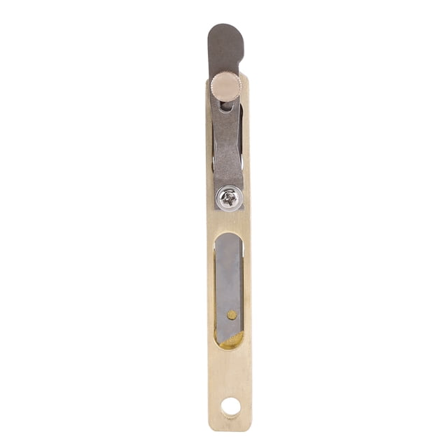 Cuchillo de tira de línea, herramienta de posicionamiento de cuero de acero inoxidable de cobre, cortador de posicionamiento, artesanía superior