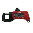 thumbnail image 2 of MasteelfCA 0.5" Mini Portable Digital Thickness Caliper Micrometer Thickness Gauge Measurement Tool (Red), 2 of 7
