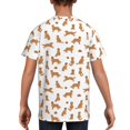 thumbnail image 5 of Wukai Labrador Retriever Dog Youth Unisex Short Sleeve T-Shirt for Boys, Girls, Teens, and Kids-X-Small, 5 of 7