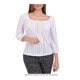 thumbnail image 1 of Blusa Ocean Pacific Talla M Blanco Manga al codo, 1 of 4