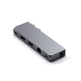 thumbnail image 1 of Hub Adaptador Tipo-C Satechi Gris Espacial con USB4 y Ethernet para MacBook Pro/Air, 1 of 6