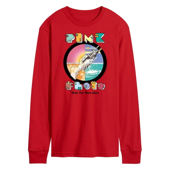 Pink Floyd - Robot Handshake - Men's Long Sleeve T-Shirt