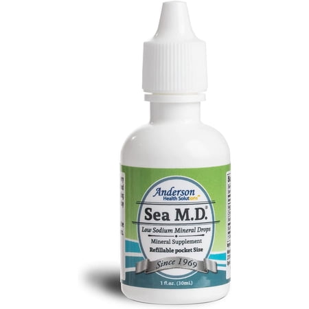 Anderson's Sea M.D. Ionic Electrolyte Magnesium Supplement, 1 fl oz, 60 Servings