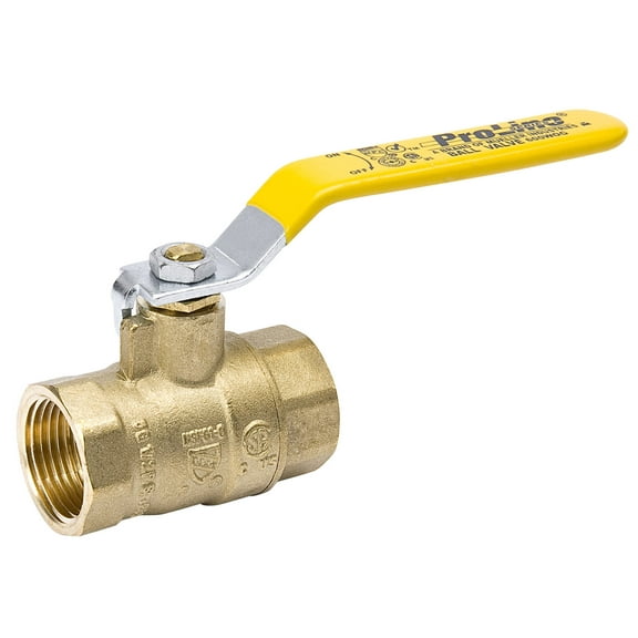 BK Products 107-816NL Ball Valve ProLine 1-1/4" Brass FIP Full Port