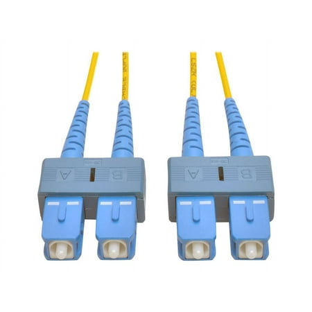 UPC: 0037332120342 | Tripp Lite 10m Duplex Smf 8.3 Fiber Cable Sc/sc 33 Feet 10M Duplex Singlemode Fiber Patch Cable