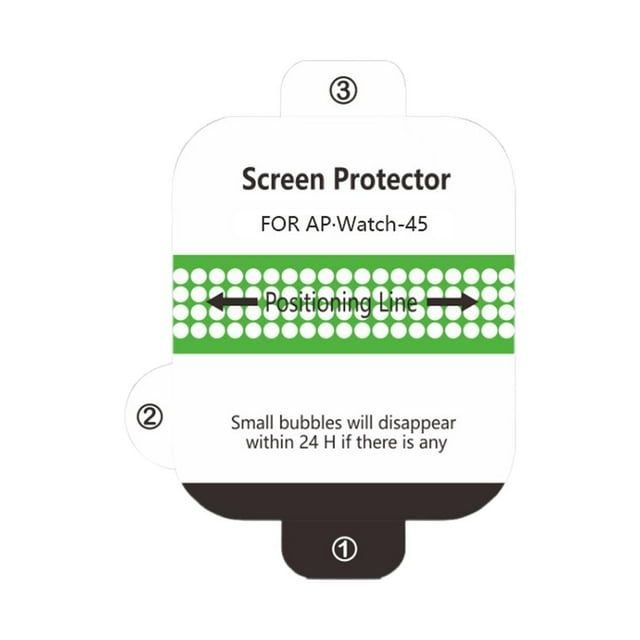 SharkTRUE Full-Screen HD Protection Film For Apple Watch 10: Scratch-Resistant, Waterproof, Easy Install