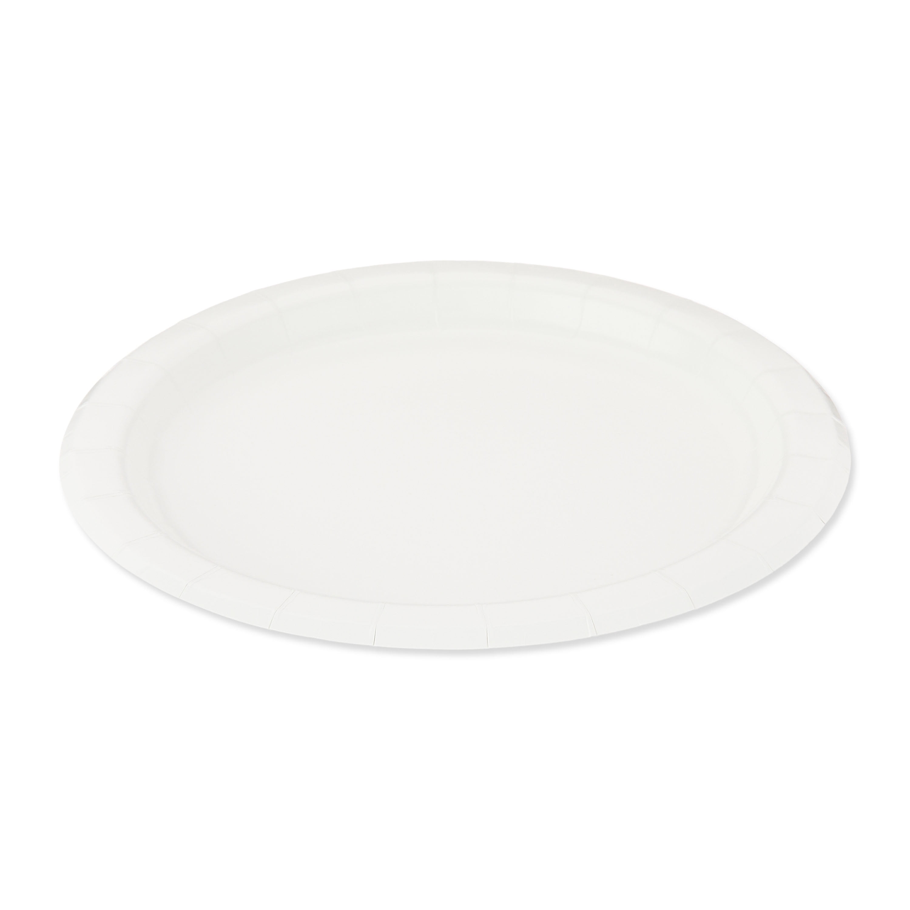 Way To Celebrate White Disposable Paper Dessert Plates, 7 in, 24 Count