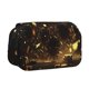 thumbnail image 1 of Disketp Classical Golden Casino Estuche de Lápices de Doble Capa con Tapa Abatible y Cremallera, Organizador Escolar para Adolescentes y Adultos, 1 of 7
