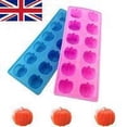 thumbnail image 2 of ‘s Kitchen Pumpkin Shaped Silicone Chocolate Mould Halloween Baking Mold for Cake Ice Cube Bakery Tool Color Random, 2 of 9