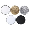 thumbnail image 1 of Reflector de luz redondo plegable reflector de disco redondo plegable Asidero ligero duradero para fotografía de retrato para interiores y exteriores ANGGREK Otros, 1 of 8