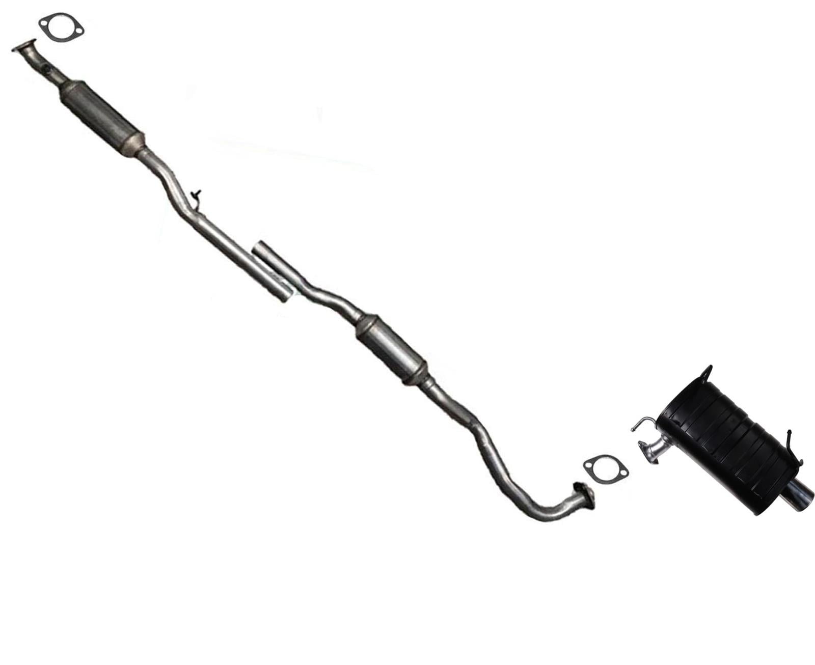 Rear Catalytic Converter Resonator & Muffler For 0809 Mitsubishi Outlander 2.4L