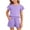Purple, variant on Zshosam Summer Toddler Girl Clothes Sets Kids Girl Clothes Print Short Sleeve Top and Shorts Cute Girl Summer Outfits Short Set Size 11T 12T,(Purple 11-12 Years)